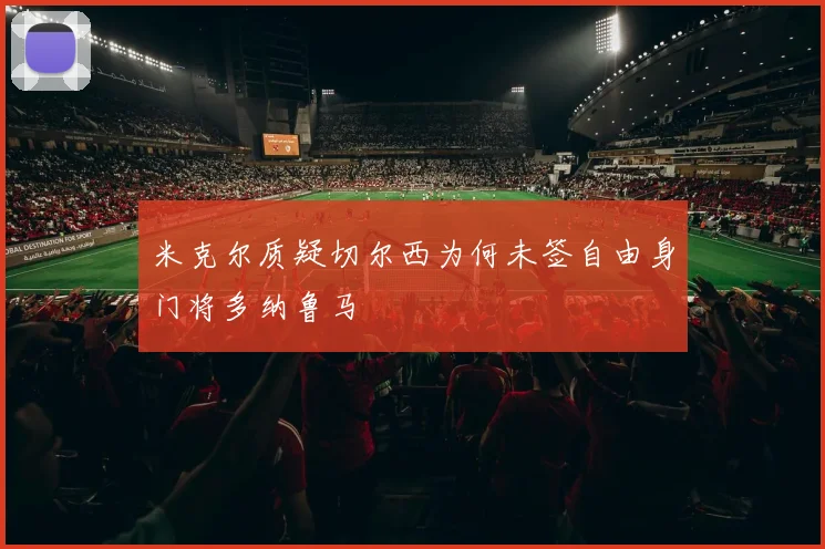 米克尔质疑切尔西为何未签自由身门将多纳鲁马